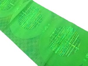 リサイクル　抽象模様織出し本袋帯